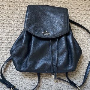 Kate Spade small backpack black